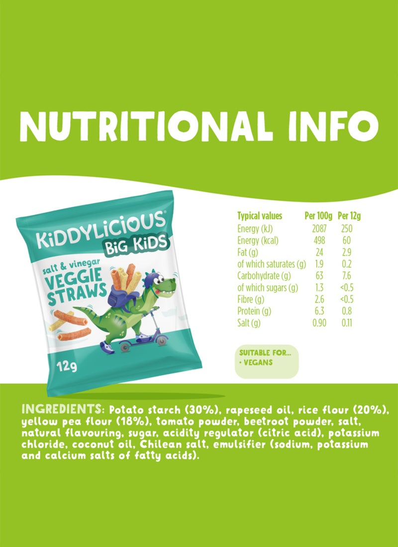 Kiddylicious Gluten Free Salt And Vinegar Veggie Finger Snacks For Kids - Image 3